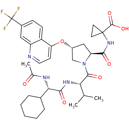Chemical structure of BindingDB Monomer ID 50137961