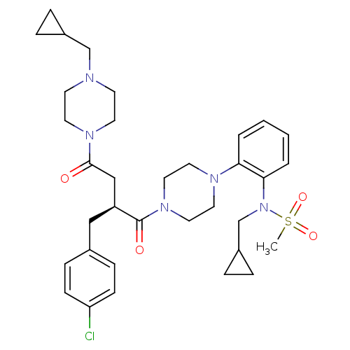 Chemical structure of BindingDB Monomer ID 50138290