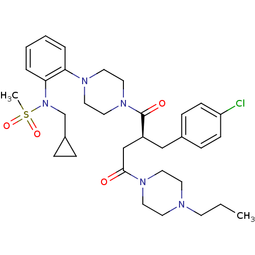 Chemical structure of BindingDB Monomer ID 50138292