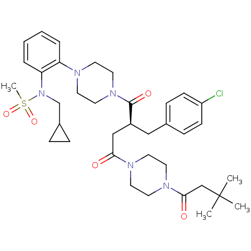 Chemical structure of BindingDB Monomer ID 50138293