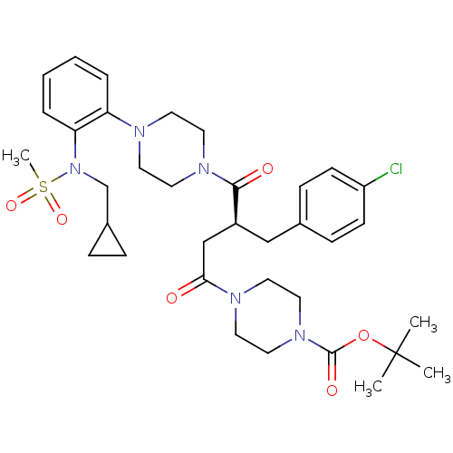 Chemical structure of BindingDB Monomer ID 50138294