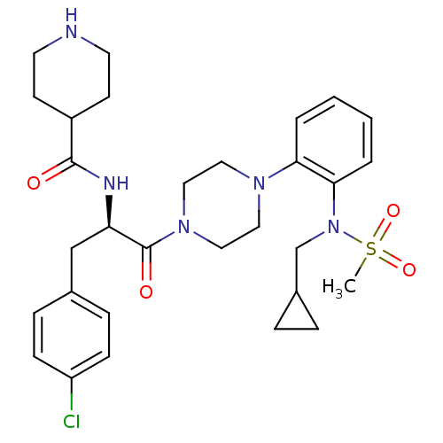 Chemical structure of BindingDB Monomer ID 50138298