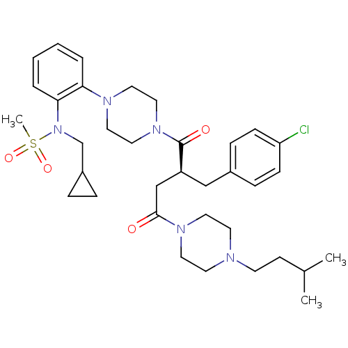 Chemical structure of BindingDB Monomer ID 50138305
