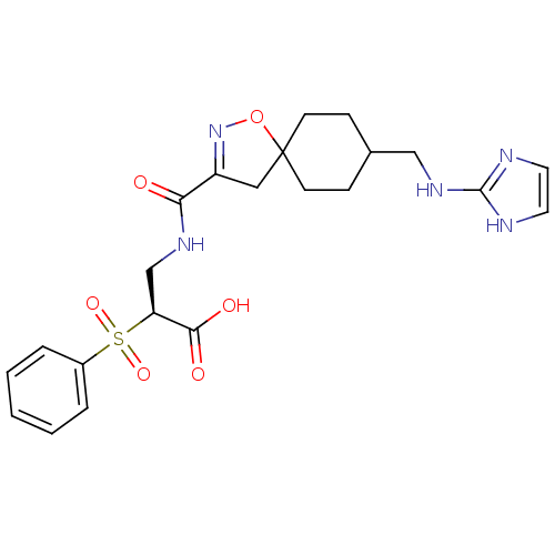Chemical structure of BindingDB Monomer ID 50138309