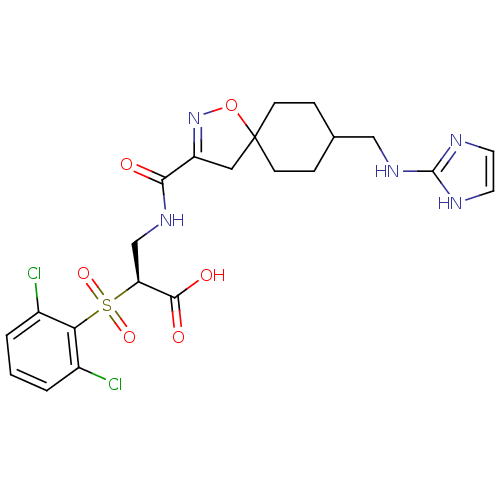 Chemical structure of BindingDB Monomer ID 50138314