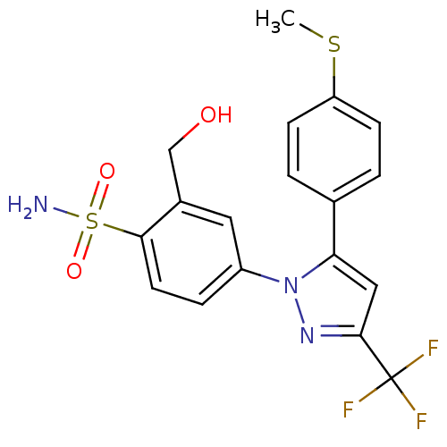 Chemical structure of BindingDB Monomer ID 50138441