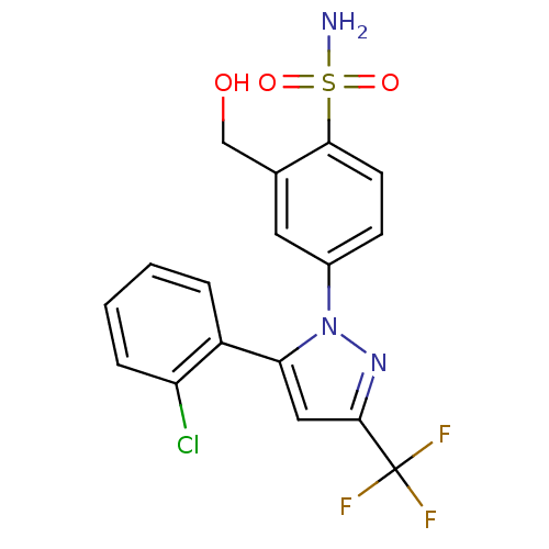 Chemical structure of BindingDB Monomer ID 50138443