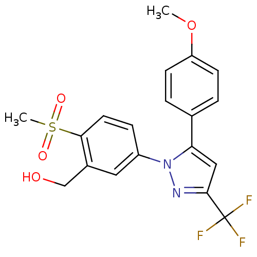 Chemical structure of BindingDB Monomer ID 50138446