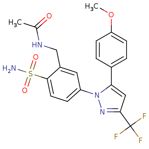 Chemical structure of BindingDB Monomer ID 50138455