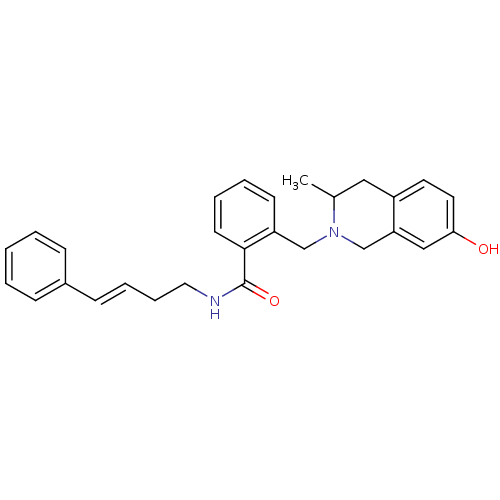 Chemical structure of BindingDB Monomer ID 50138556