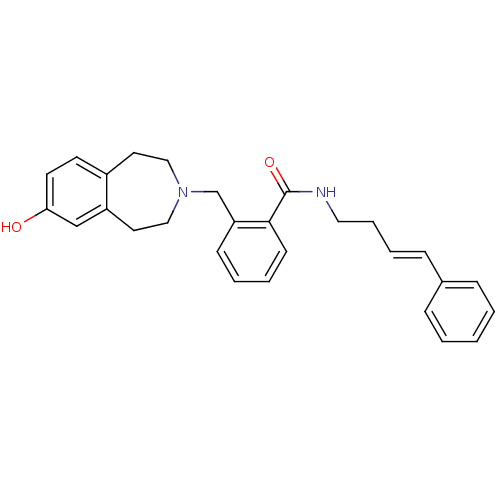 Chemical structure of BindingDB Monomer ID 50138559