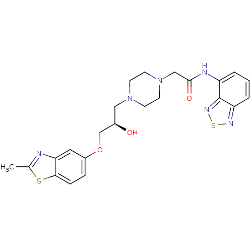 Chemical structure of BindingDB Monomer ID 50138600