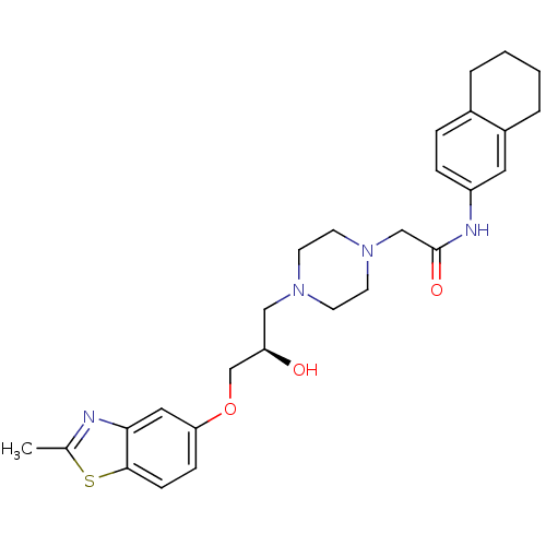Chemical structure of BindingDB Monomer ID 50138629