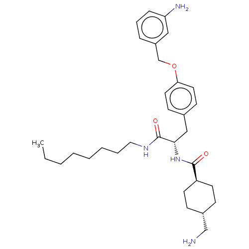 Chemical structure of BindingDB Monomer ID 50138834