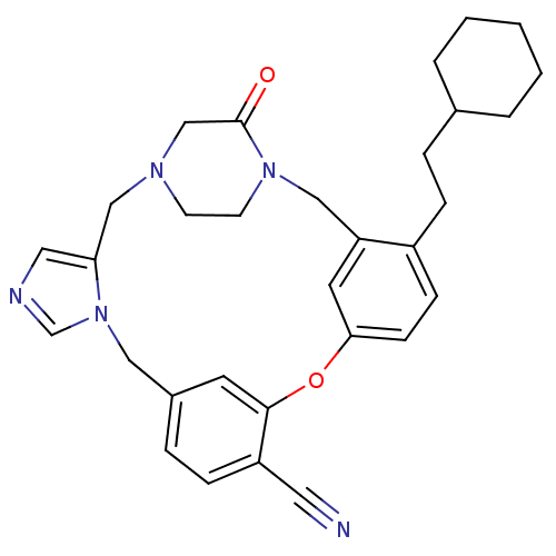 Chemical structure of BindingDB Monomer ID 50139187