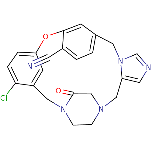 Chemical structure of BindingDB Monomer ID 50139196