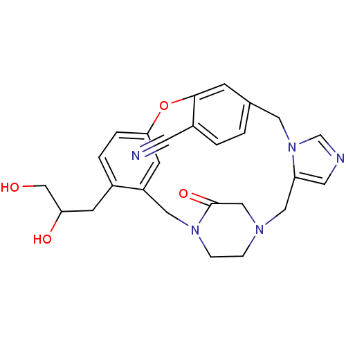 Chemical structure of BindingDB Monomer ID 50139197