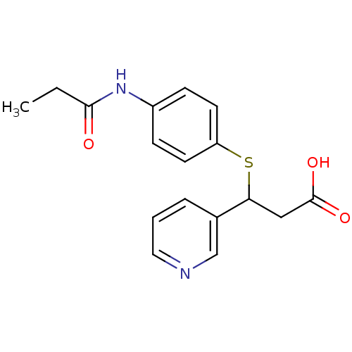 Chemical structure of BindingDB Monomer ID 50139203