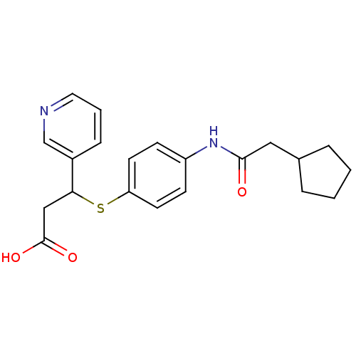 Chemical structure of BindingDB Monomer ID 50139216