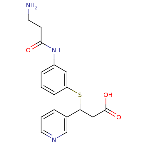 Chemical structure of BindingDB Monomer ID 50139217