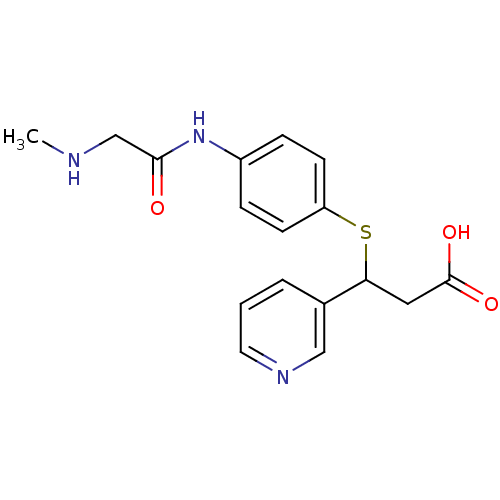 Chemical structure of BindingDB Monomer ID 50139233