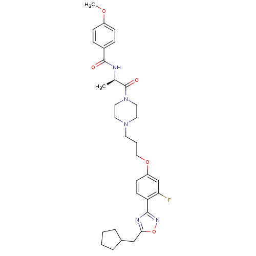 Chemical structure of BindingDB Monomer ID 50139295