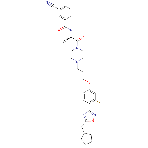 Chemical structure of BindingDB Monomer ID 50139297