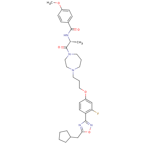 Chemical structure of BindingDB Monomer ID 50139303