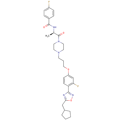 Chemical structure of BindingDB Monomer ID 50139329