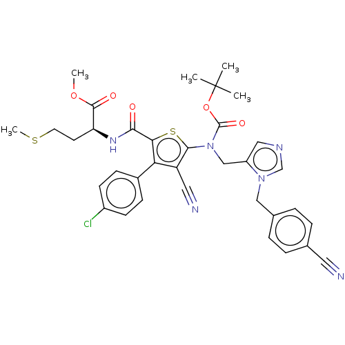 Chemical structure of BindingDB Monomer ID 50139474