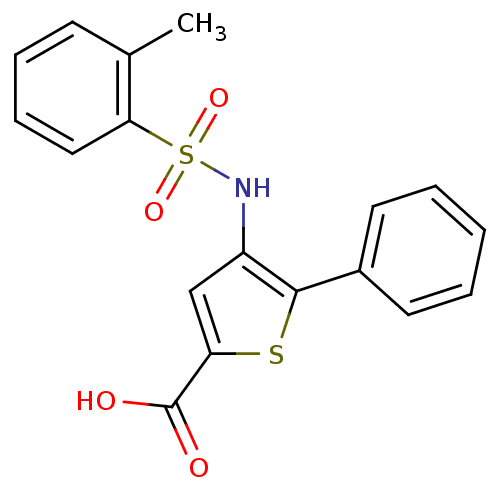 Chemical structure of BindingDB Monomer ID 50139674