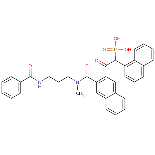 Chemical structure of BindingDB Monomer ID 50139755