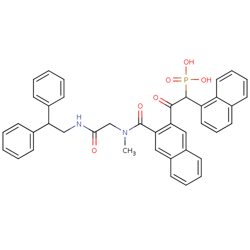 Chemical structure of BindingDB Monomer ID 50139761