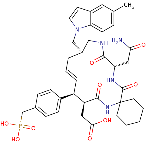 Chemical structure of BindingDB Monomer ID 50139762