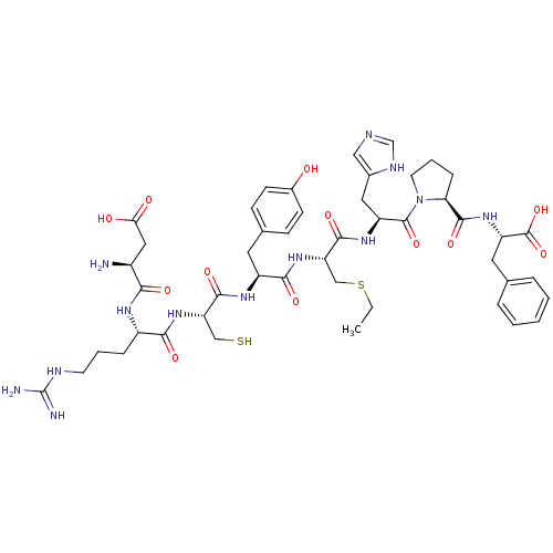 Chemical structure of BindingDB Monomer ID 50139783
