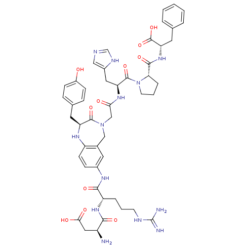 Chemical structure of BindingDB Monomer ID 50139784