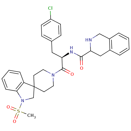 Chemical structure of BindingDB Monomer ID 50139791