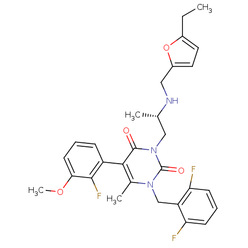 Chemical structure of BindingDB Monomer ID 50140095