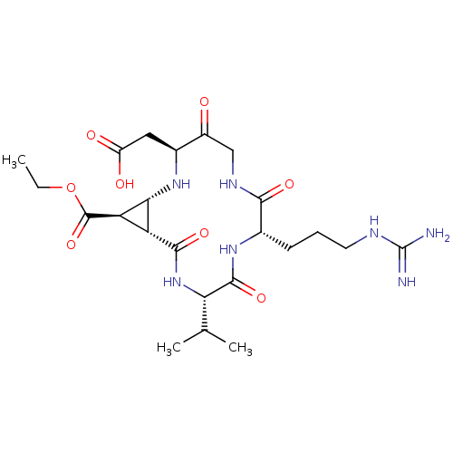 Chemical structure of BindingDB Monomer ID 50140177