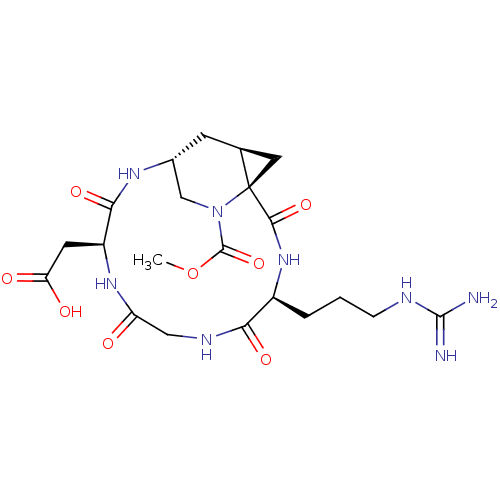 Chemical structure of BindingDB Monomer ID 50140179