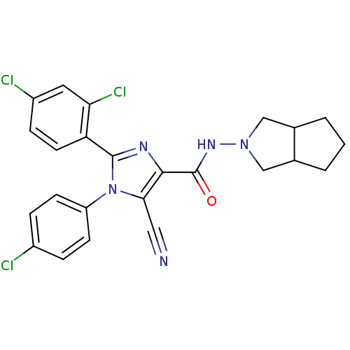 Chemical structure of BindingDB Monomer ID 50140219