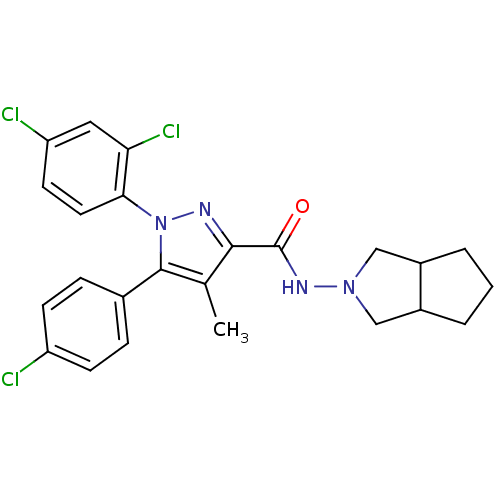 Chemical structure of BindingDB Monomer ID 50140221