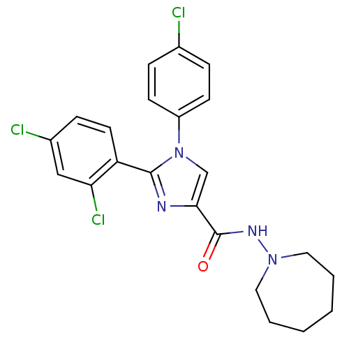 Chemical structure of BindingDB Monomer ID 50140223