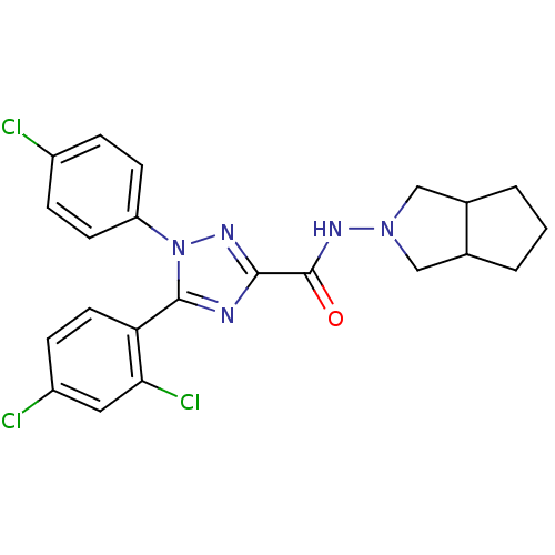 Chemical structure of BindingDB Monomer ID 50140236
