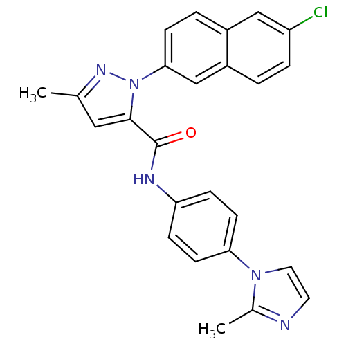 Chemical structure of BindingDB Monomer ID 50140352