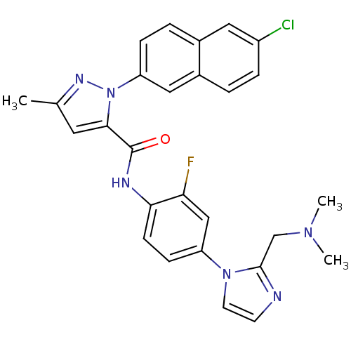 Chemical structure of BindingDB Monomer ID 50140363