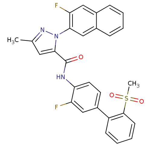 Chemical structure of BindingDB Monomer ID 50140374