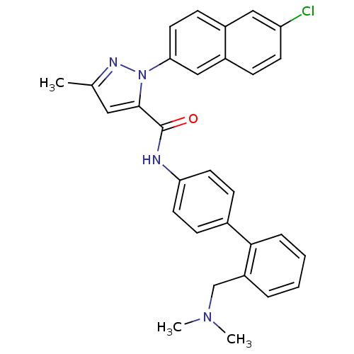Chemical structure of BindingDB Monomer ID 50140375
