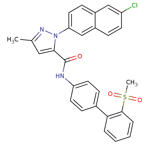 Chemical structure of BindingDB Monomer ID 50140377