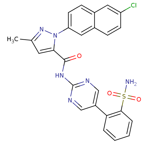 Chemical structure of BindingDB Monomer ID 50140381